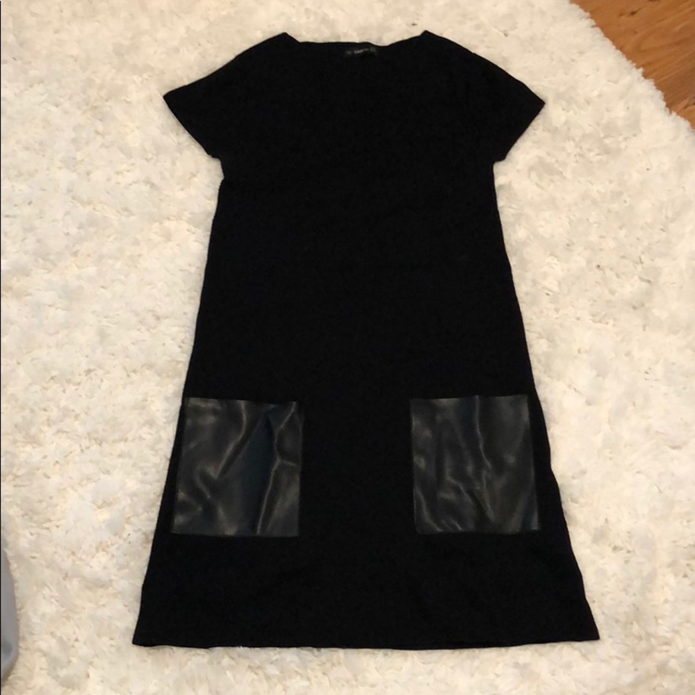 Zara Knit black dress